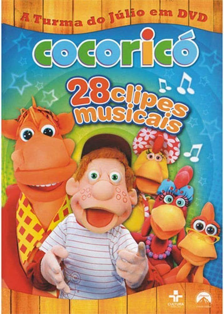 Capa do Álbum "Cocoricó - 28 Clipes Musicais", de Cocoricó