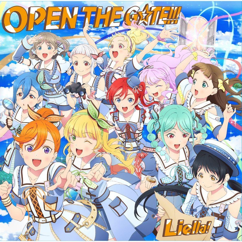 Capa do álbum "OPEN THE G☆TE!!!", de Love Live! School Idol Project