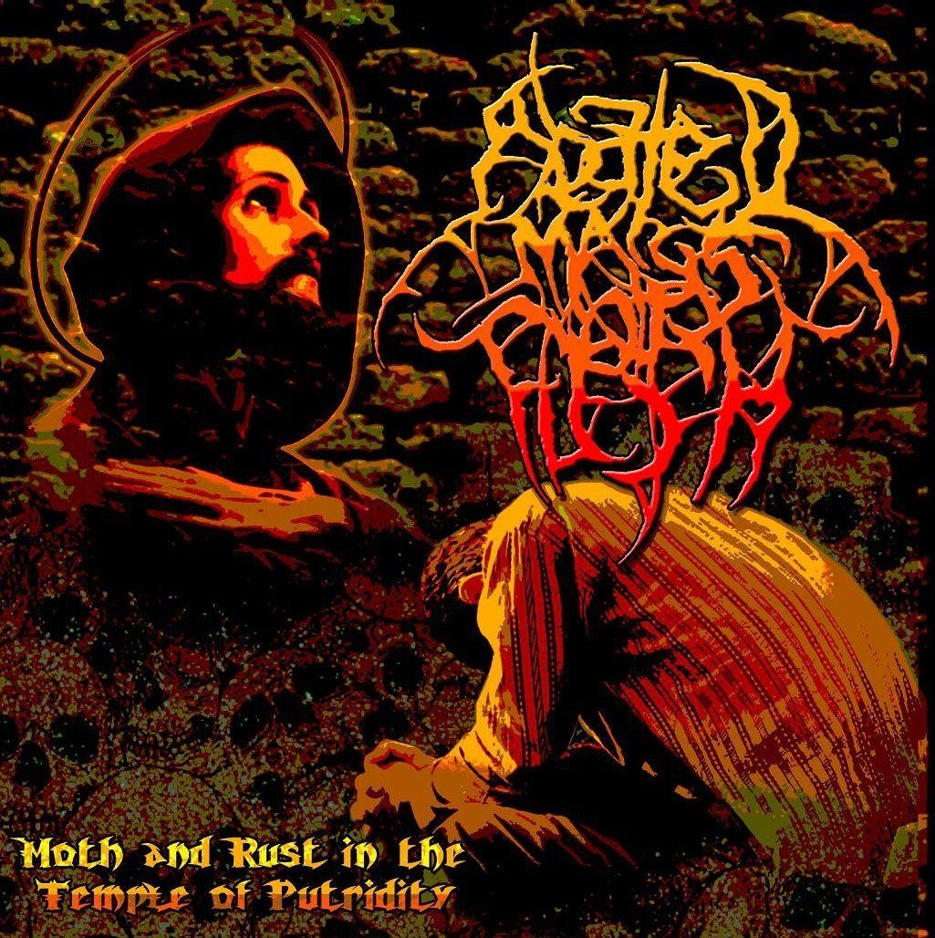 Portada de Álbum "Moth And Rust In The Temple Of Putridy", de Abated Mass Of Flesh