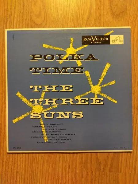 Capa do álbum "Polka Time", de The Three Suns