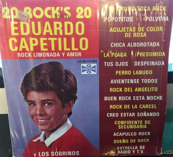 Portada de Álbum "Rock Limonada y Amor", de Eduardo Capetillo