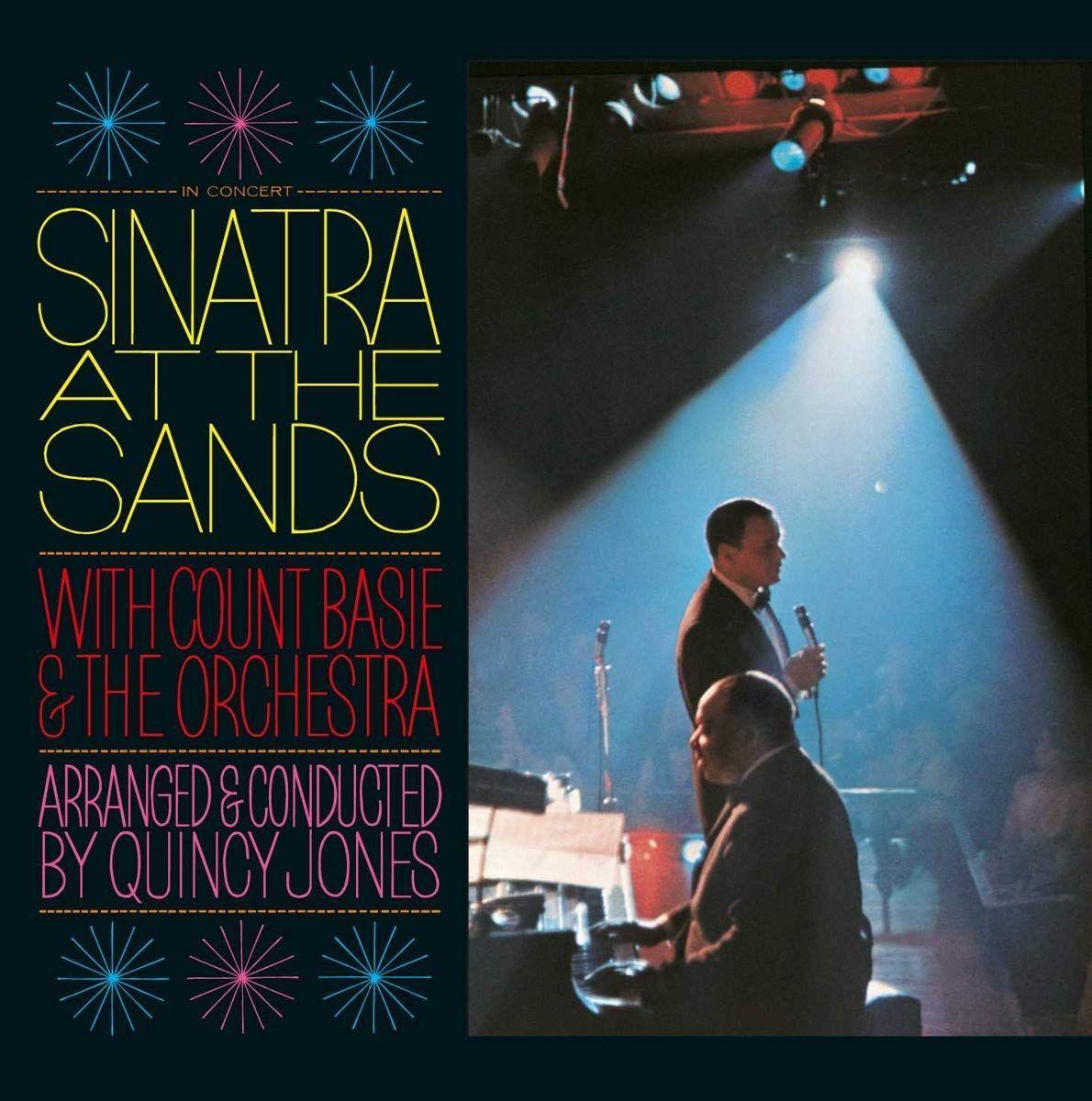 Capa do álbum "Sinatra At The Sands", de Frank Sinatra