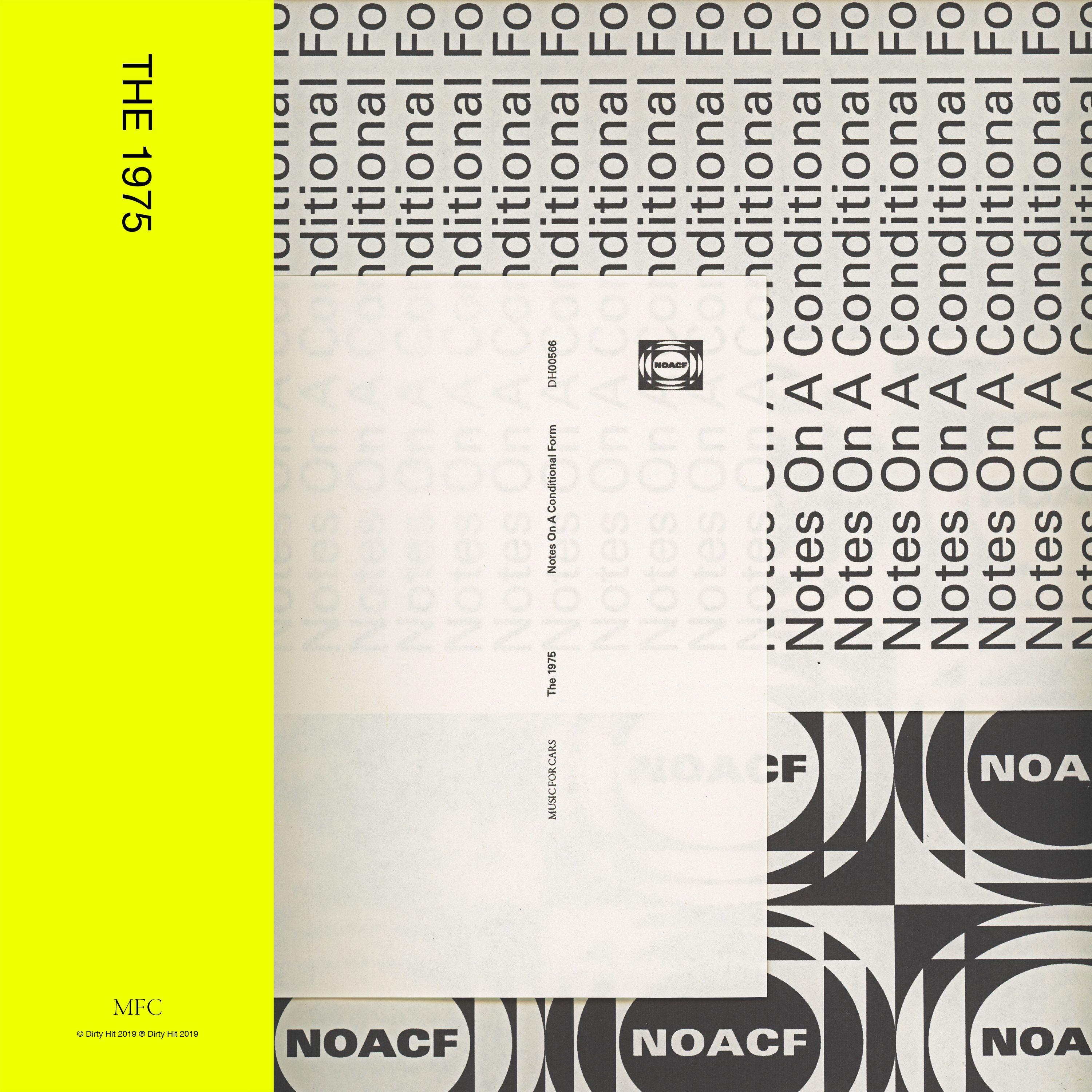 Portada del álbum "Notes on a Conditional Form", de The 1975