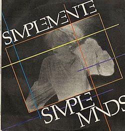 Capa do álbum "Simplemente", de Simple Minds