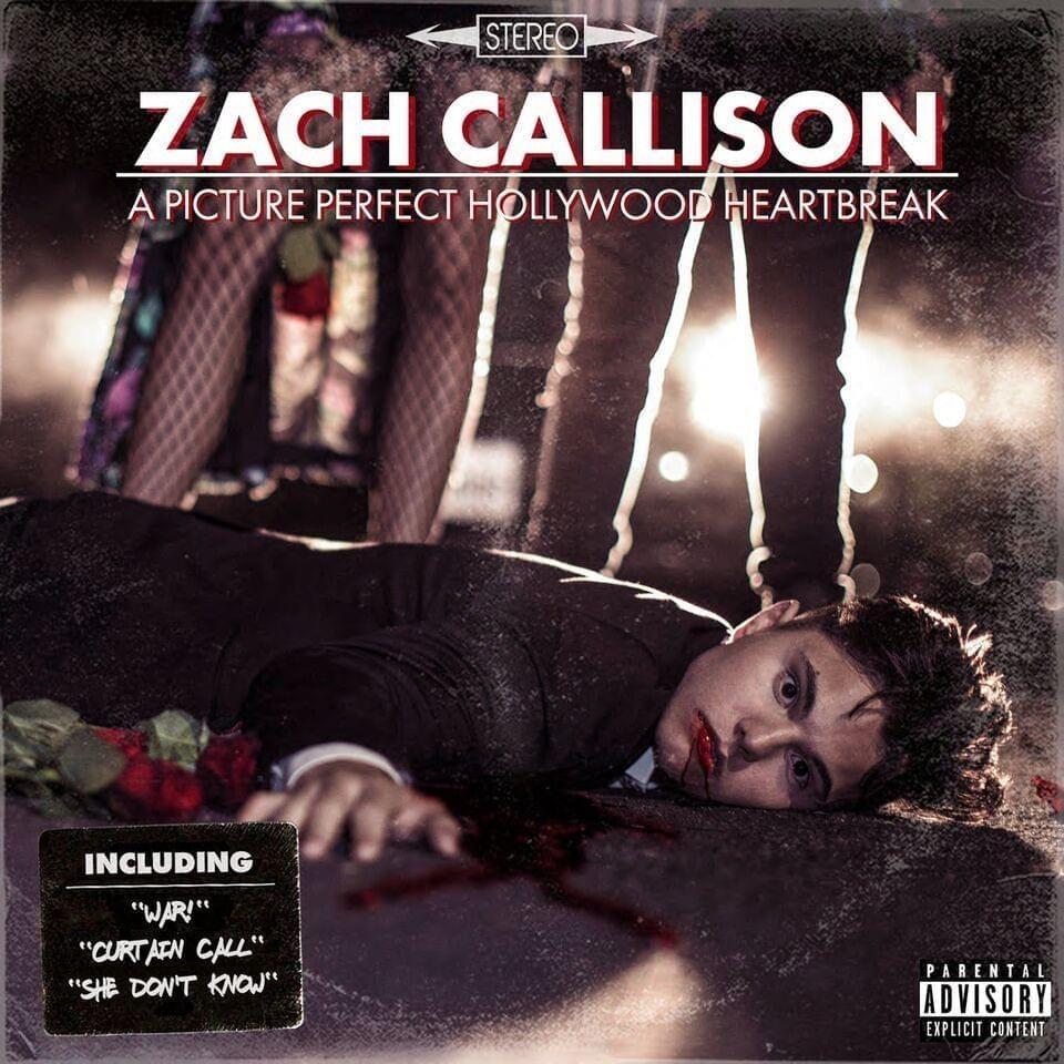Capa do Álbum "A Picture Perfect Hollywood Heartbreak", de Zach Callison