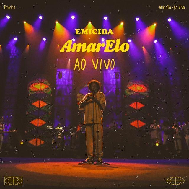 Capa do Álbum "AmarElo (Ao Vivo)", de Emicida