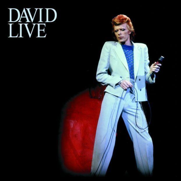 Portada del álbum "David Live ", de David Bowie