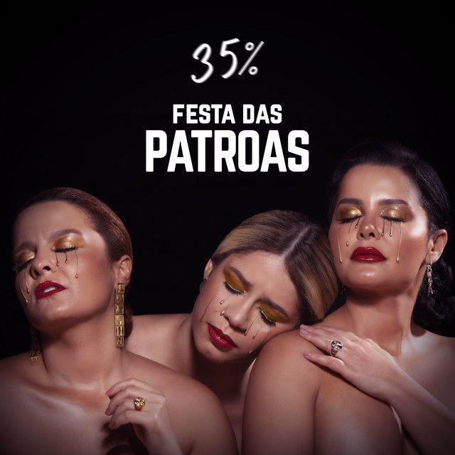 Capa do álbum "Festa das Patroas 35%", de Marília Mendonça