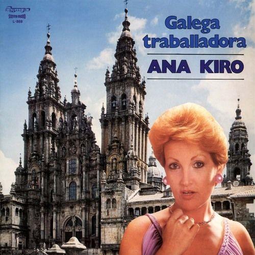 Capa do álbum "Galega Traballadora", de Ana Kiro