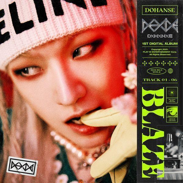 Capa do Álbum "BLAZE", de Do Hanse (Victon)