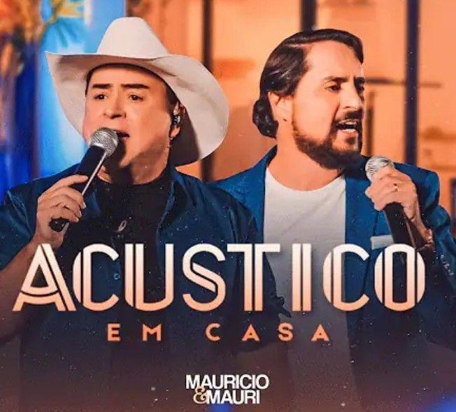 Portada de Álbum "Acústico em Casa (Ao Vivo)", de Mauricio e Mauri