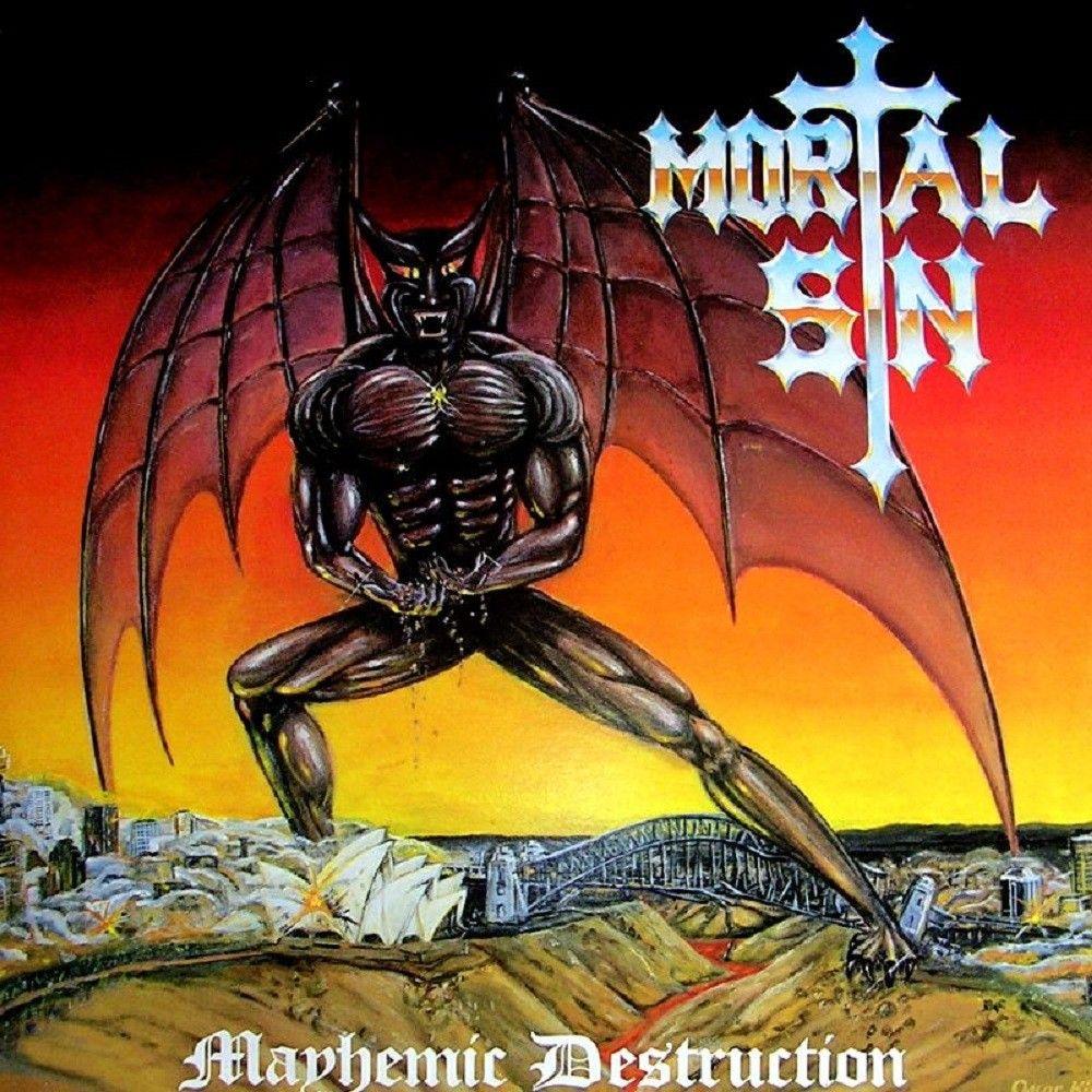 Portada de Álbum "Mayhemic Destruction", de Mortal Sin