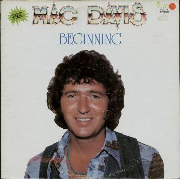 Portada de Álbum "Beginning", de Mac Davis