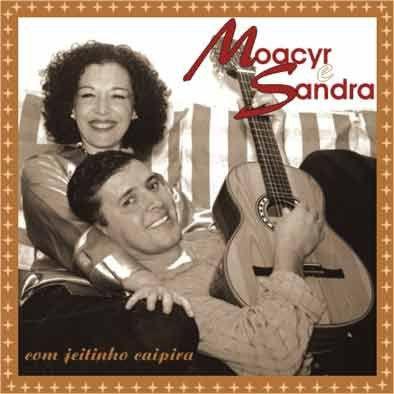Portada de Álbum "Com Jeitinho Caipira", de Moacyr e Sandra