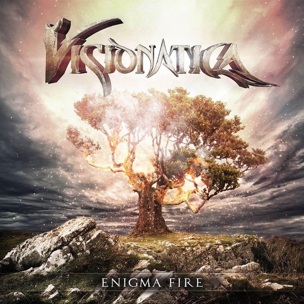 Portada de Álbum "Enigma Fire", de Visionatica