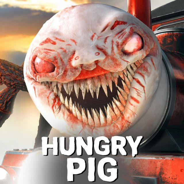Portada de Sencillo/EP "Hungry Pig (Choo Choo Charles)", de Horror Skunx