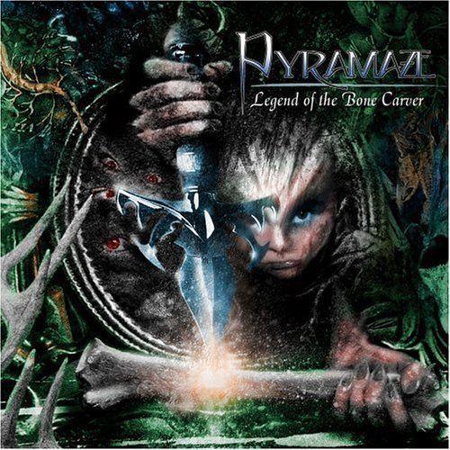 Capa do Álbum "Legend Of The Bone Carver", de Pyramaze
