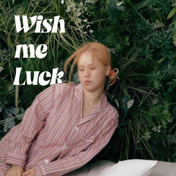 Portada del álbum "Wish me luck", de 보베 (bobae)