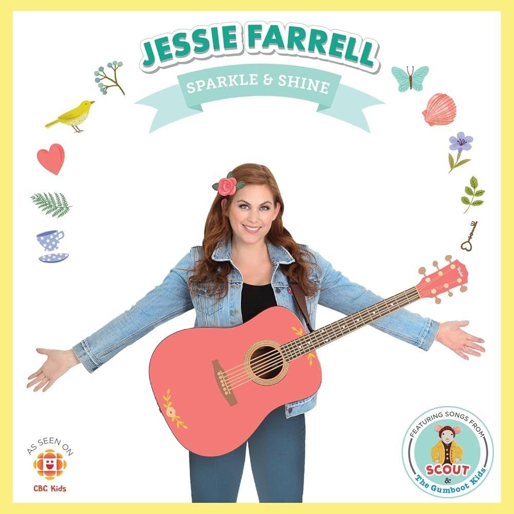 Portada de Álbum "Sparkle & Shine", de Jessie Farrell