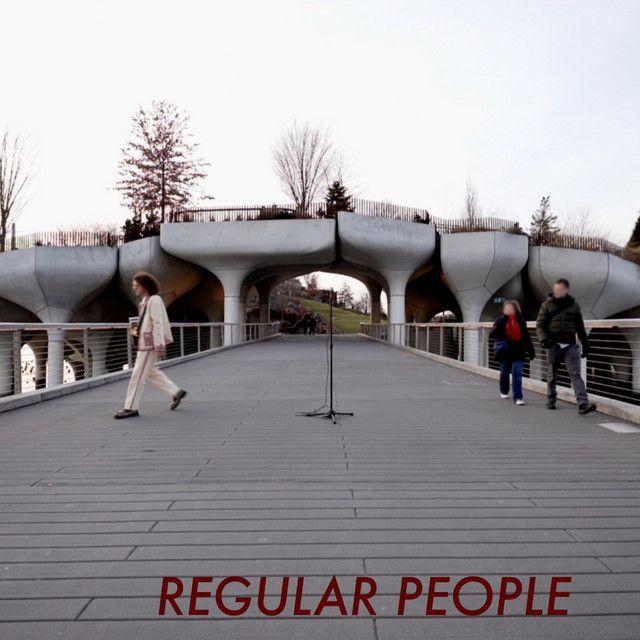 Portada de Sencillo/EP "Regular People", de Moon Walker