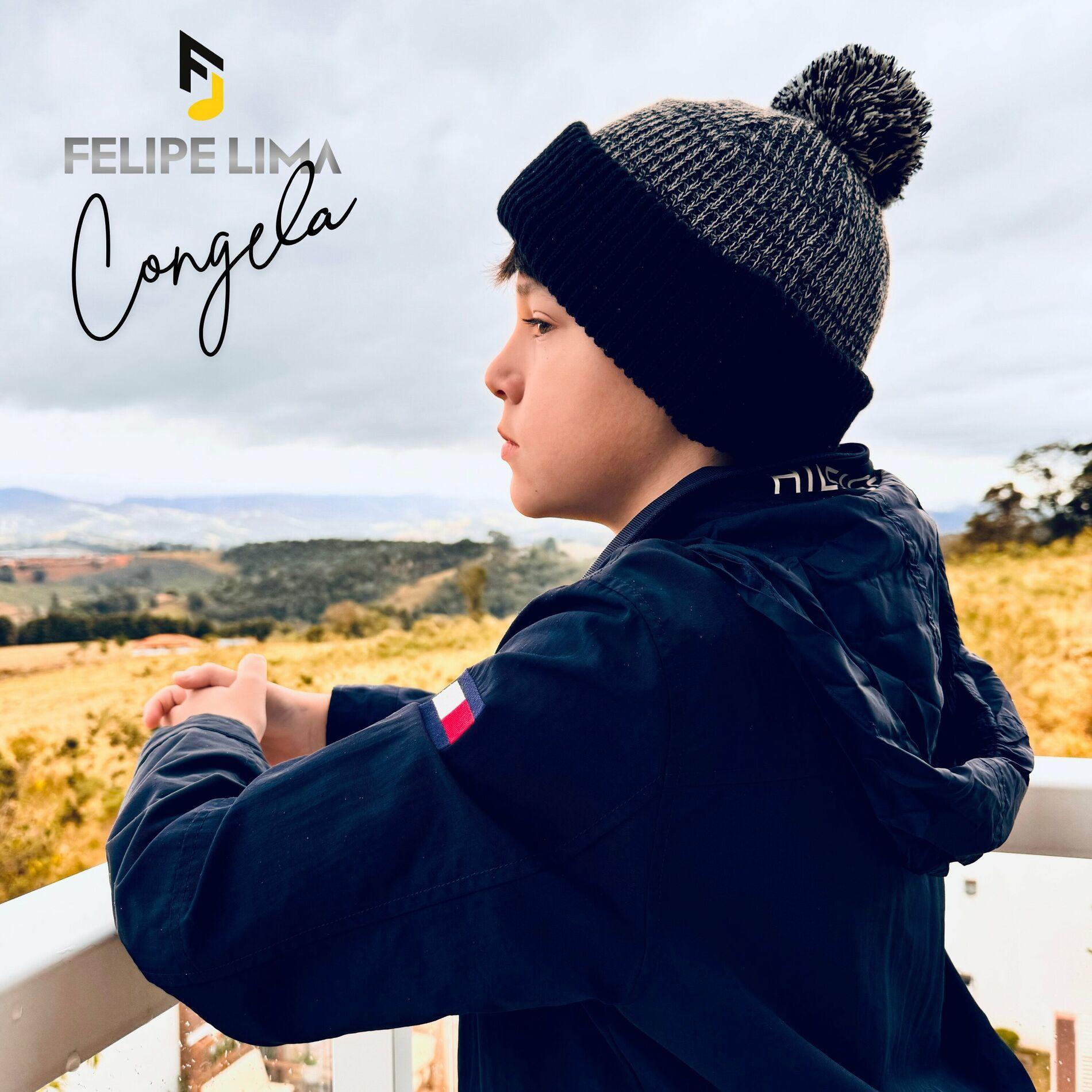 Capa do Single/EP "Congela", de Felipe Lima