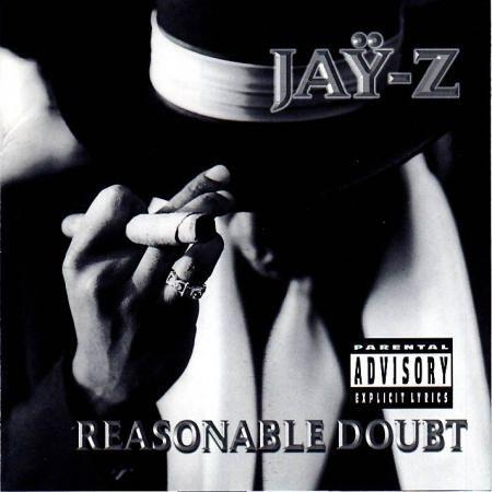 Capa do álbum "Reasonable doubt", de JAY-Z