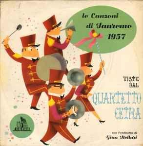 Portada de Álbum "Le Canzoni Del Festival Di Sanremo 1957 Viste Dal Quartetto Cetra", de Quartetto Cetra