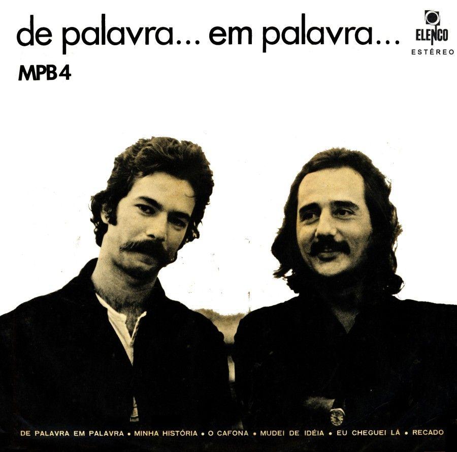 Capa do Álbum "De Palavra... Em Palavra...", de MPB-4