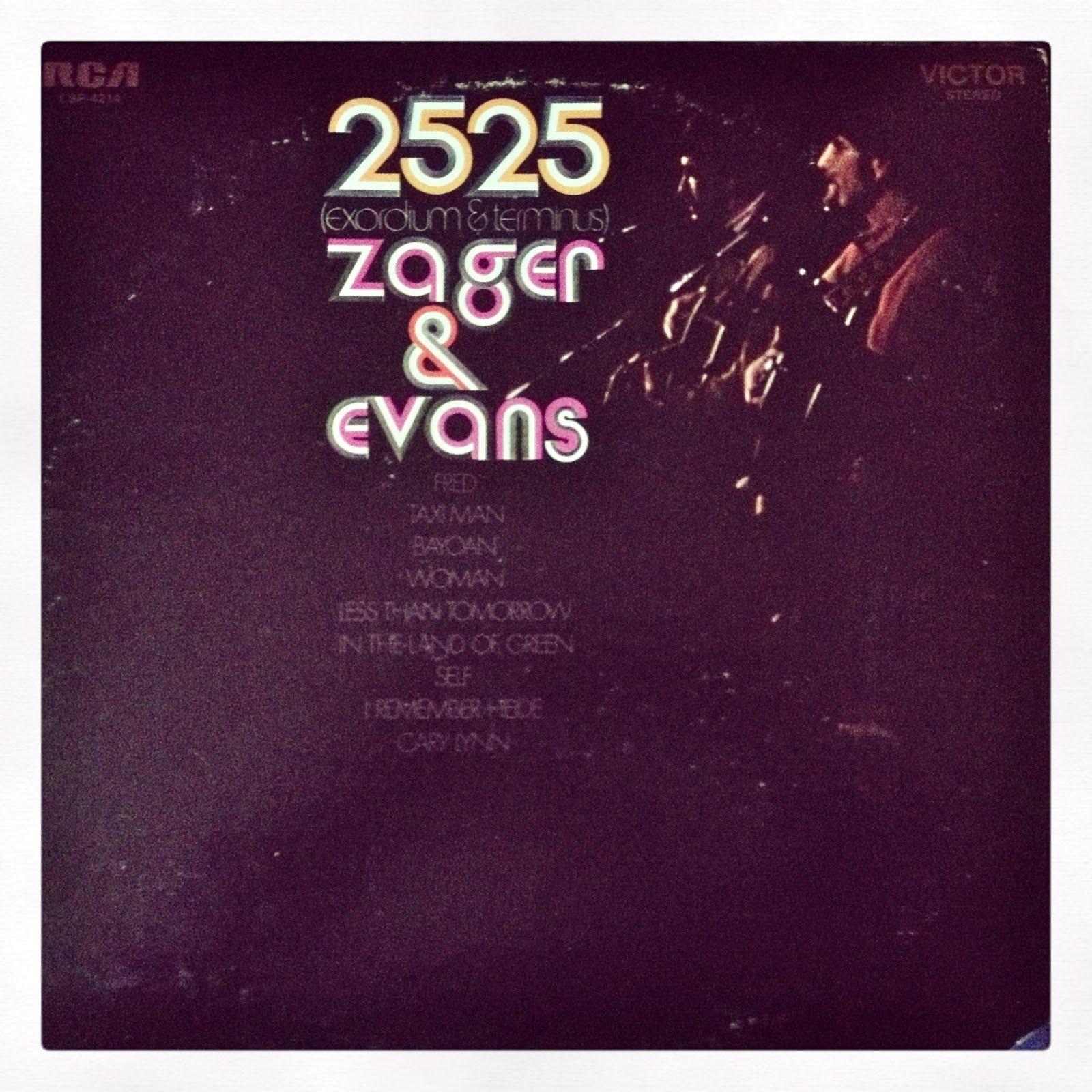 Portada de Álbum "2525 (Exordium & Terminus)", de Zager And Evans