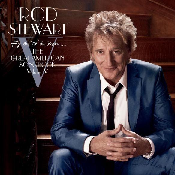 Portada de Álbum "Fly Me To The Moon...The Great American Songbook (vol.5)", de Rod Stewart