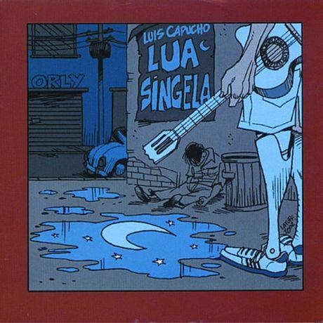 Portada de Álbum "Lua Singela", de Luís Capucho