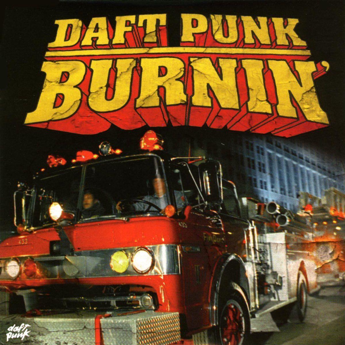 Portada del álbum "Burnin'", de Daft Punk