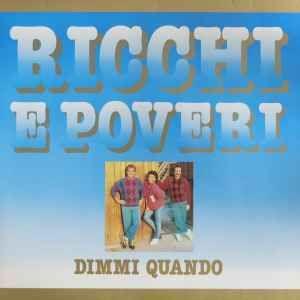 Capa do Álbum "Dimmi Quando", de Ricchi e Poveri
