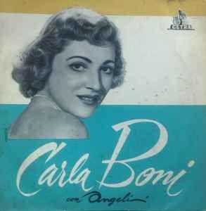 Portada de Álbum "Carla Boni Con Angelini", de Carla Boni