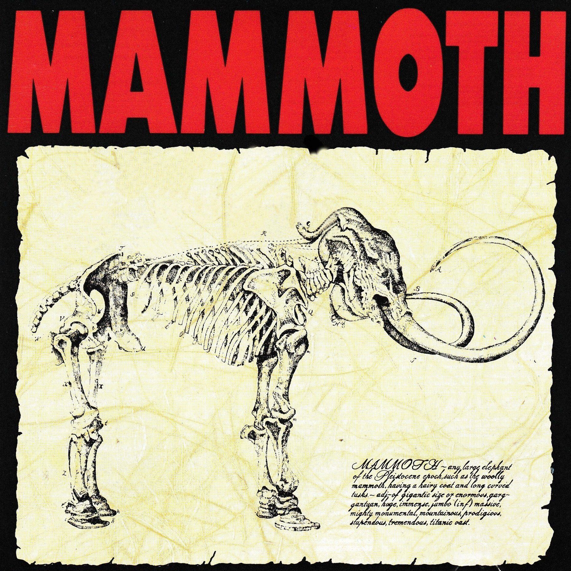 Portada de Álbum "Mammoth", de Mammoth