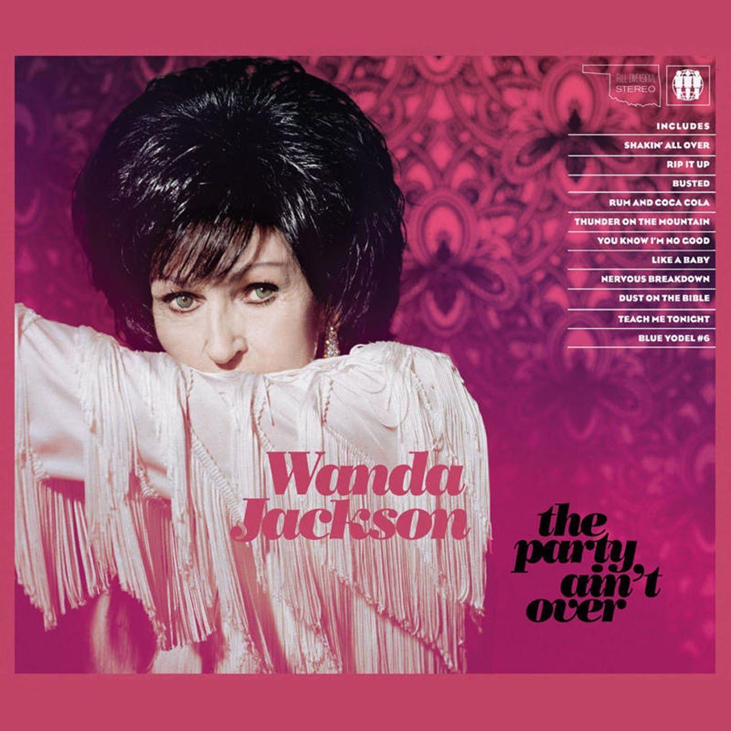 Capa do álbum "The Party Ain't Over", de Wanda Jackson