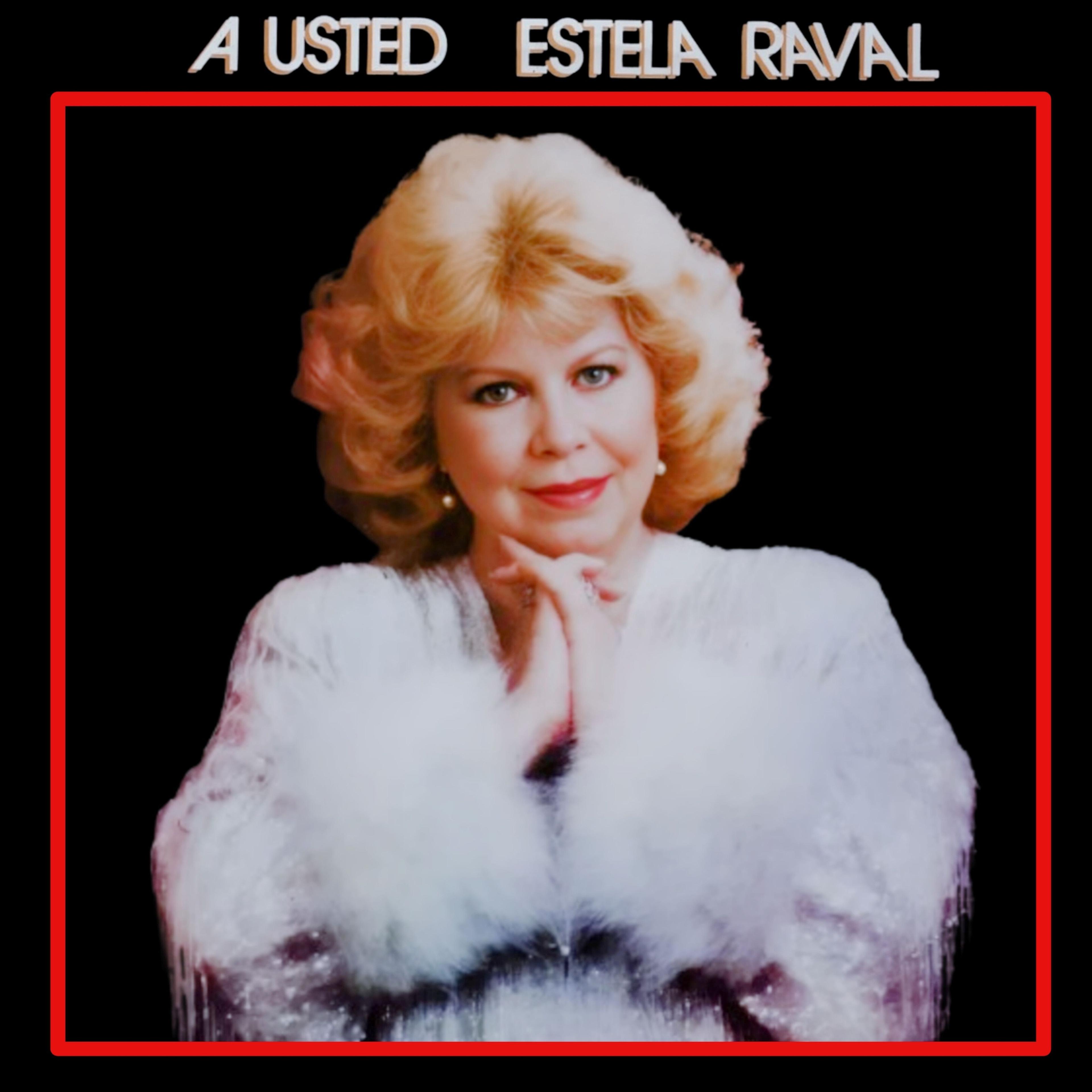Portada de Álbum "A Usted", de Estela raval