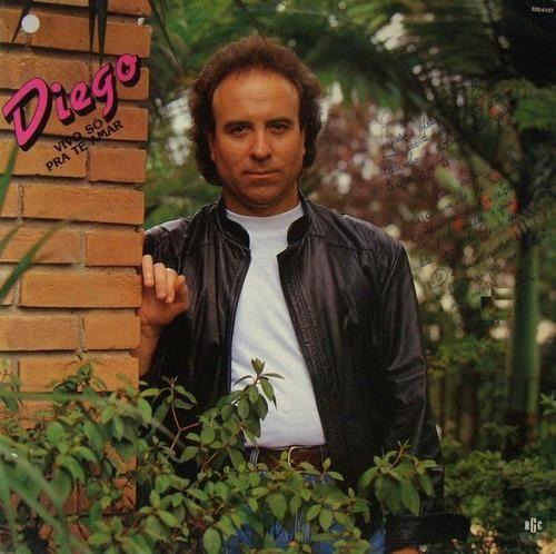 Portada de Álbum "Vivo Só Pra Te Amar ", de Diego Jiménez