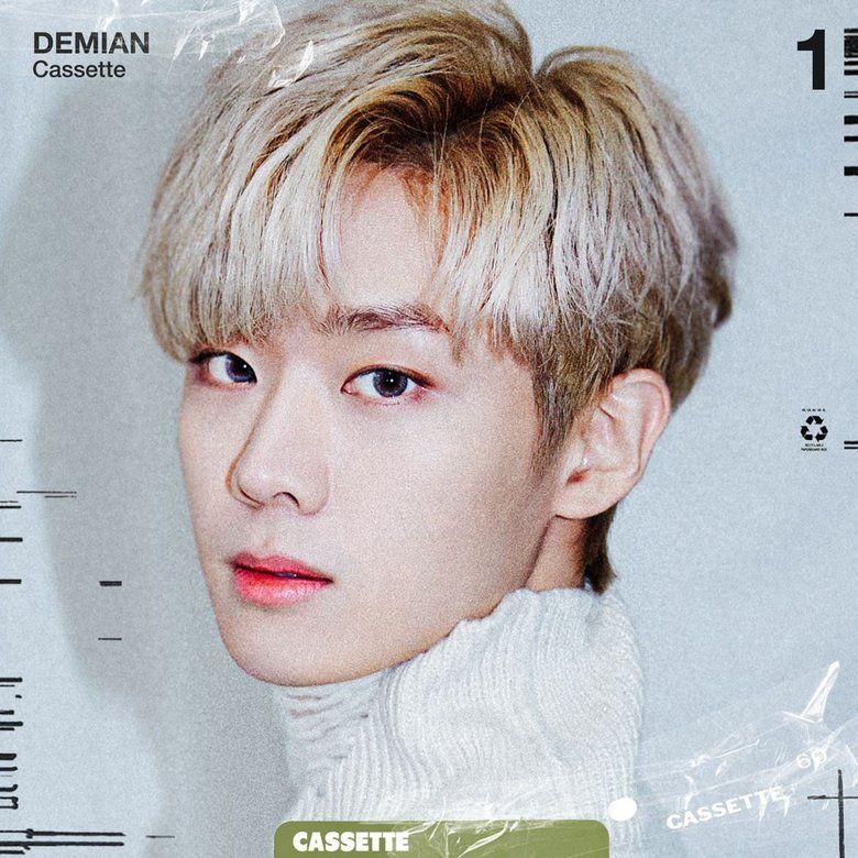 Portada de Sencillo/EP "Cassette", de DEMIAN (K-pop)