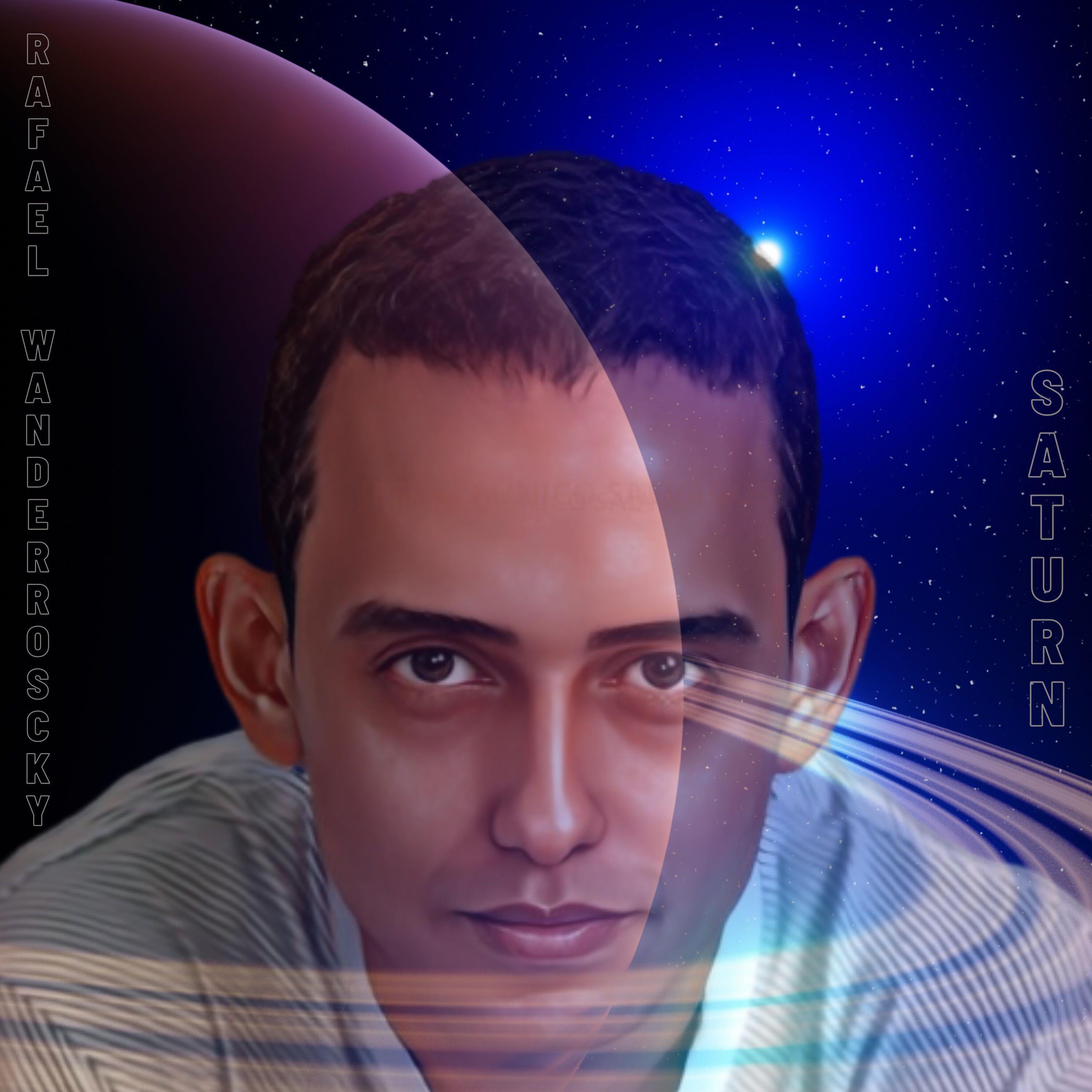 Portada del álbum "Saturn", de Rafael Wanderroscky
