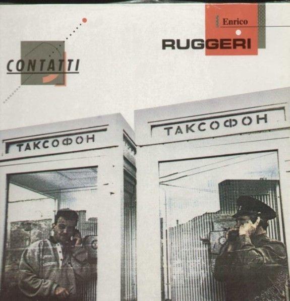 Portada de Álbum "Contatti", de Enrico Ruggeri