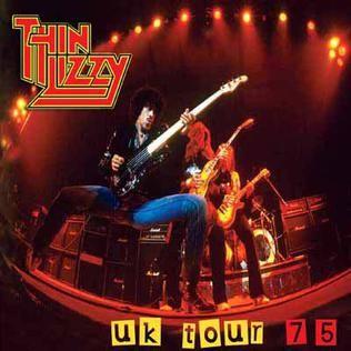 Portada de Álbum "UK Tour 75", de Thin Lizzy
