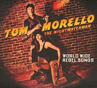 Portada de Álbum "World Wide Rebel Songs", de Tom Morello
