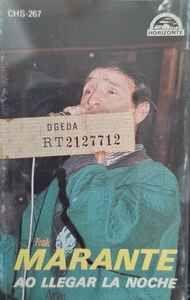 Portada de Álbum "Ao Llegar La Noche", de Marante