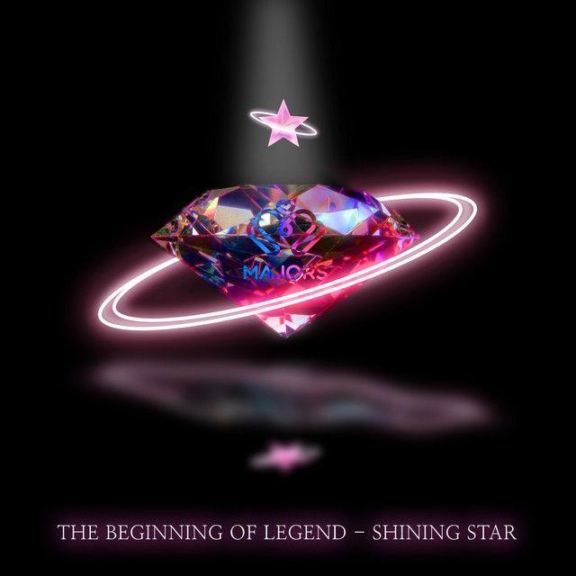Portada de Sencillo/EP "The Beginning Of Legend – Shining Star", de MAJORS