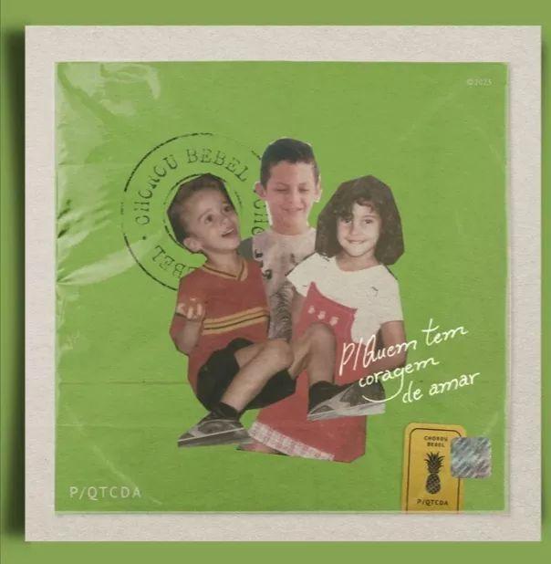 Portada de Álbum "P/ QUEM TEM CORAGEM DE AMAR", de Chorou Bebel