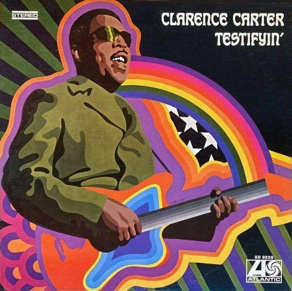 Portada del álbum "Testifyin'", de Clarence Carter