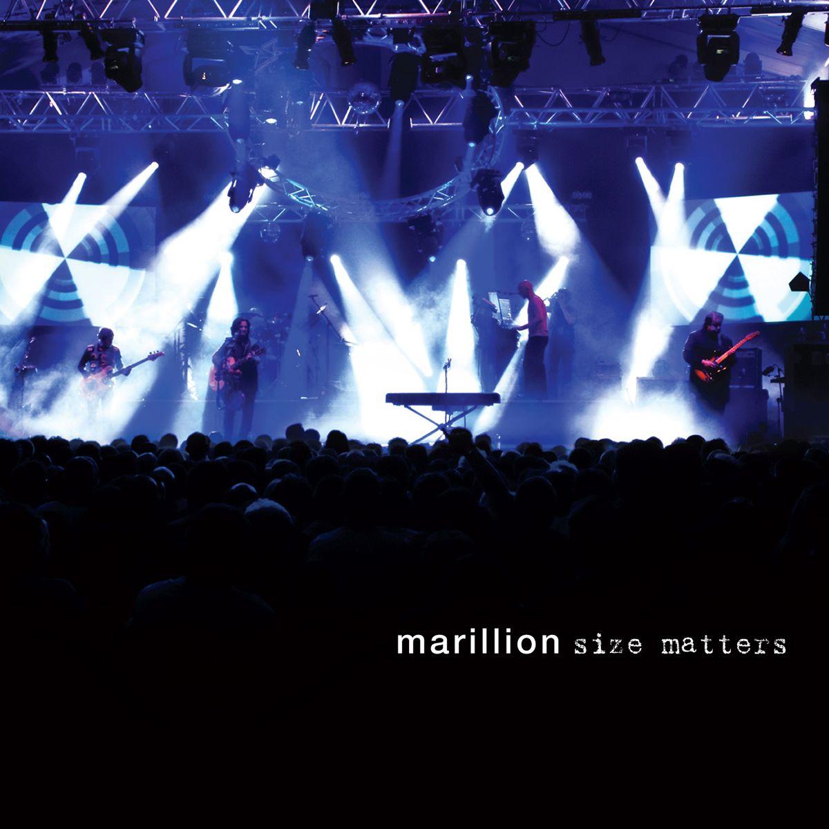 Capa do álbum "Size Matters", de Marillion