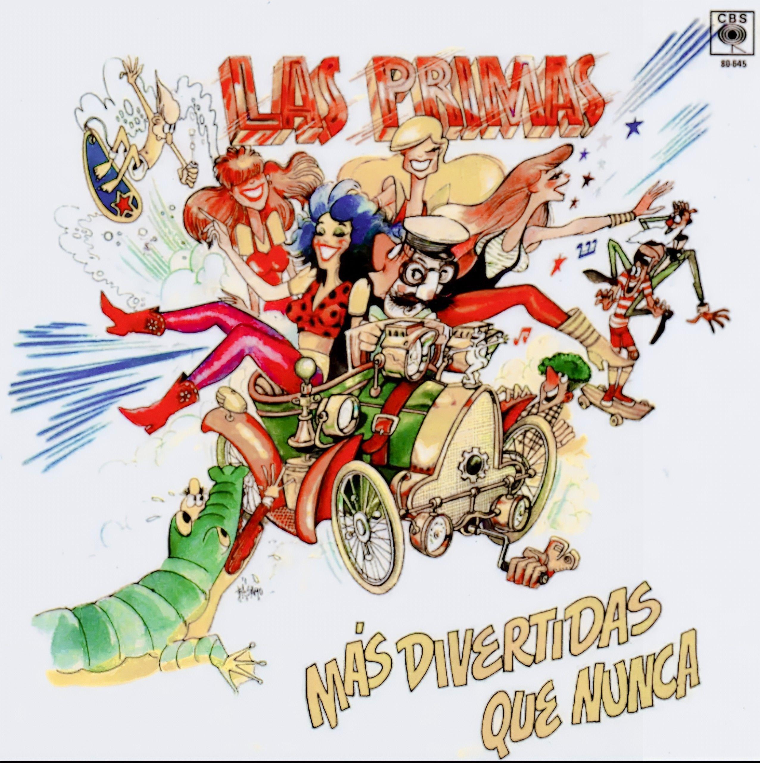 Portada de Álbum "Más Divertidas Que Nunca", de Las Primas