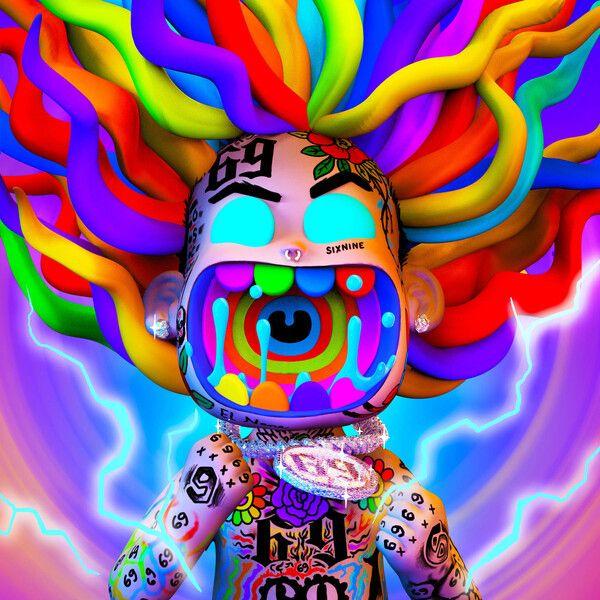 Capa do Álbum "Leyenda Viva", de 6ix9ine